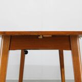 Table à manger extensible en chêne des années 1960, Allemagne