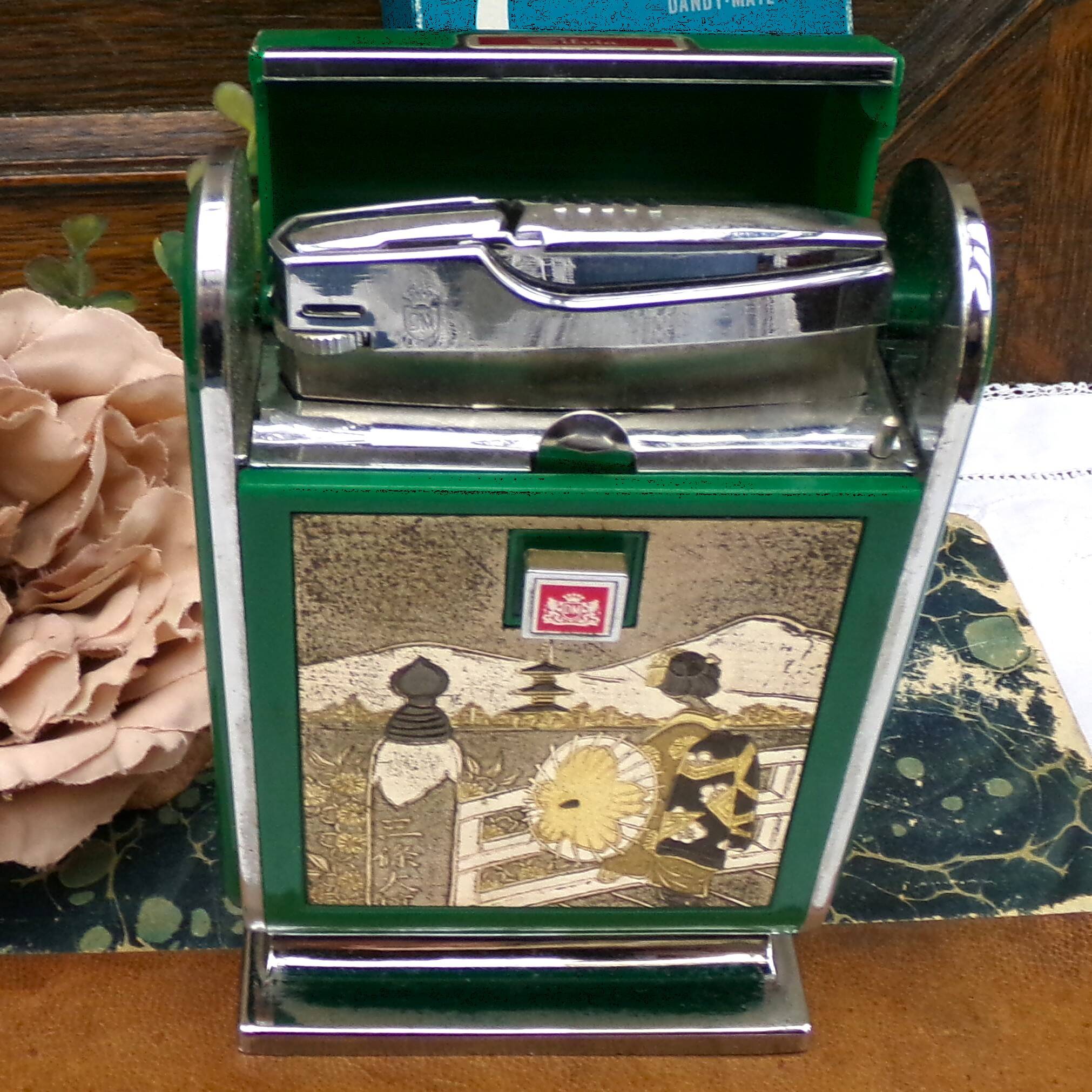 Briquet de table vintage Dandy Mate Silvia