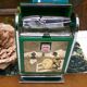 Green Dandy Mate Silvia Musical Gas Table Lighter with Engraved Design