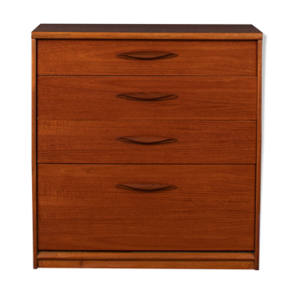 Retro Teak 1960s Austinsuite Chest Of Drawers