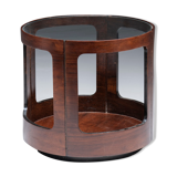 Round side Table in Jacaranda, Novo Rumo, Brazil, 1960's