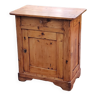 Jam maker 1 door 1 drawer from the 19th century in solid natural wood