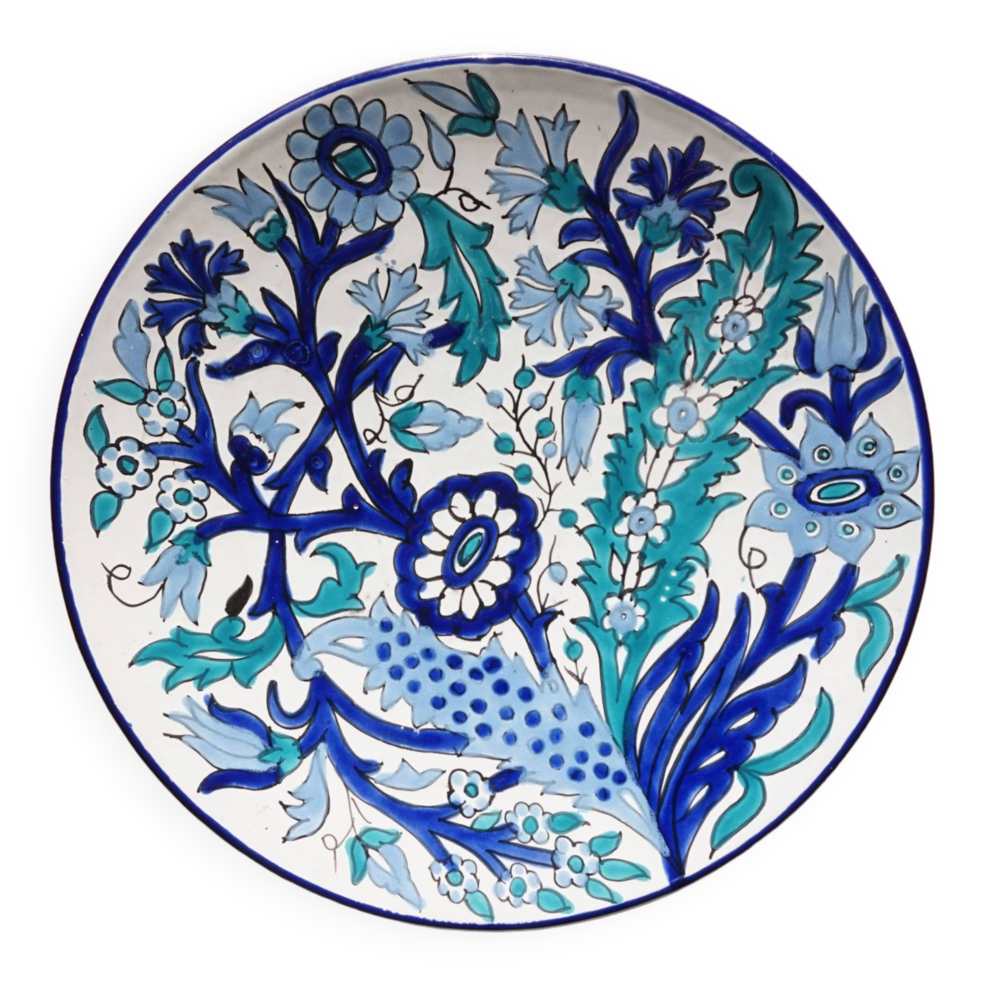 Large ceramic dish from Spain