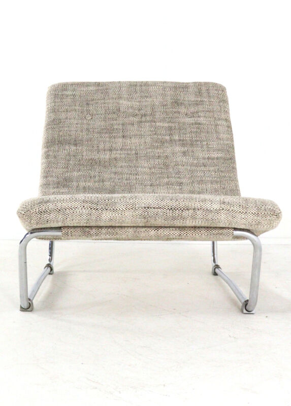 Armchair 'Hierden' - new upholstery - 70's design lounge chair