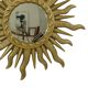 Italian Sunburst Mirror Venezia Sun Mirror Gold 42cm