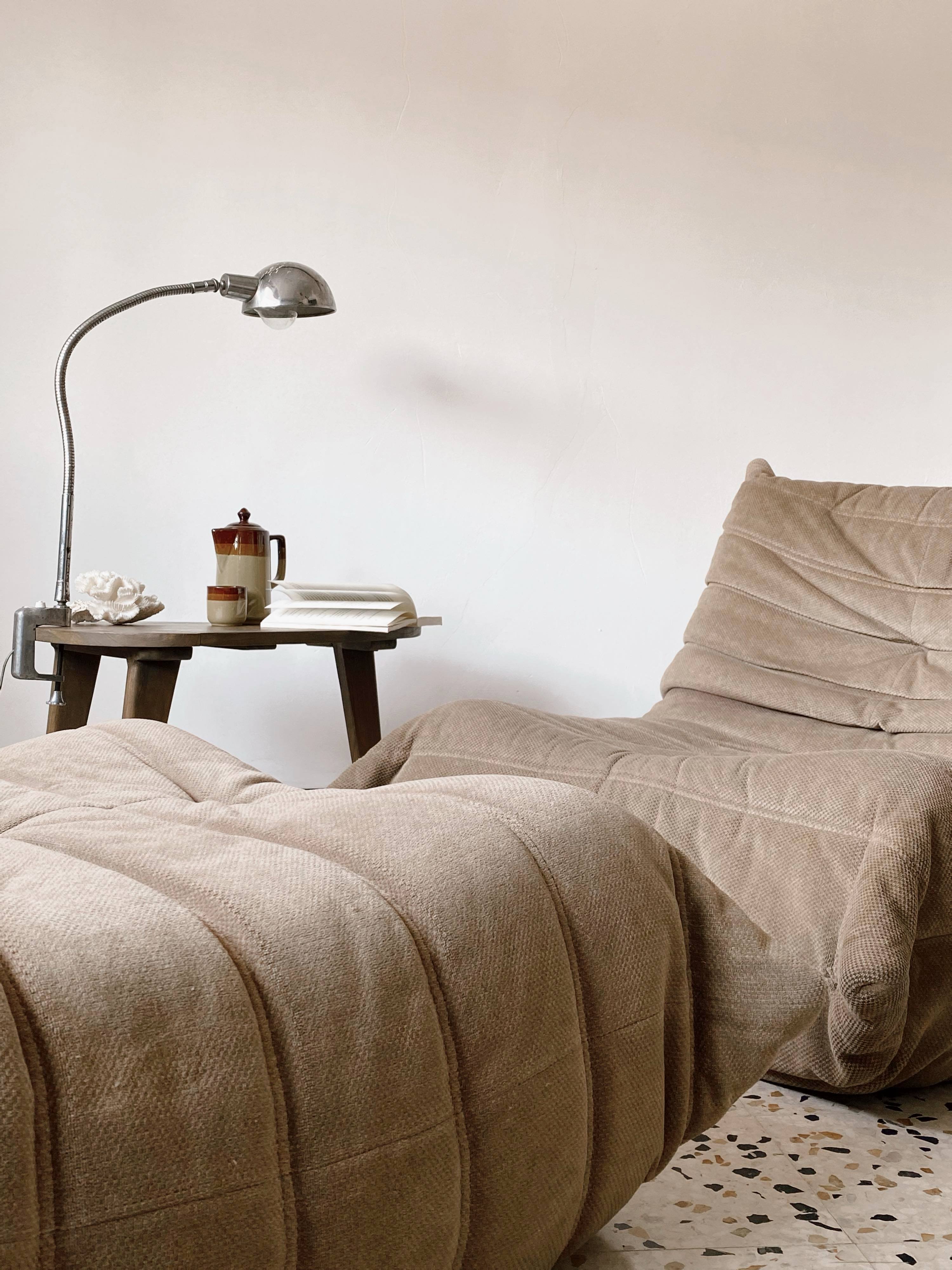 Chair and ottoman Togo by Michel Ducaroy for Ligne Roset