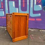 Vintage pine chest of drawers, 1980s