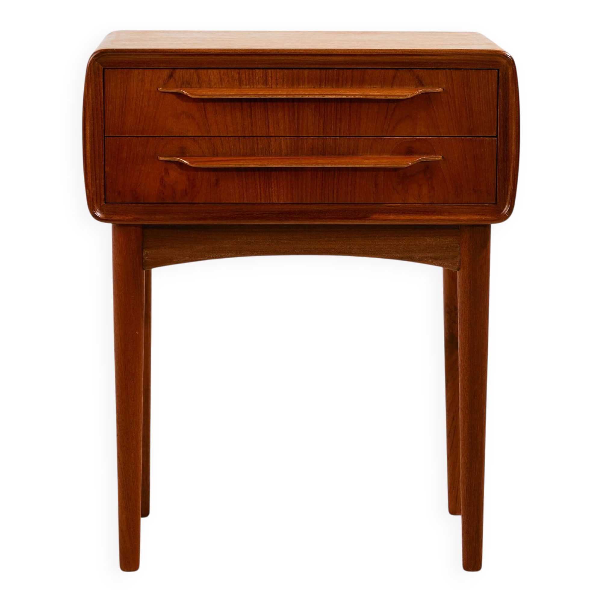 Teak night stand by Johannes Andersen for CFC Silkeborg