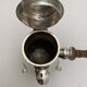 Tripod chocolate jug in silver from the 18th century Farmers General 378 grams