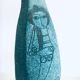 Art ceramics sgraffito table lamp attributed to Alvino Bagni for Raymor, Italy, 1960s.