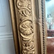 Large 19th century gilded mirror