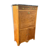 Mahogany Secretary Period Transition XVIII Eme Century