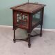 Antique oak tea cabinet