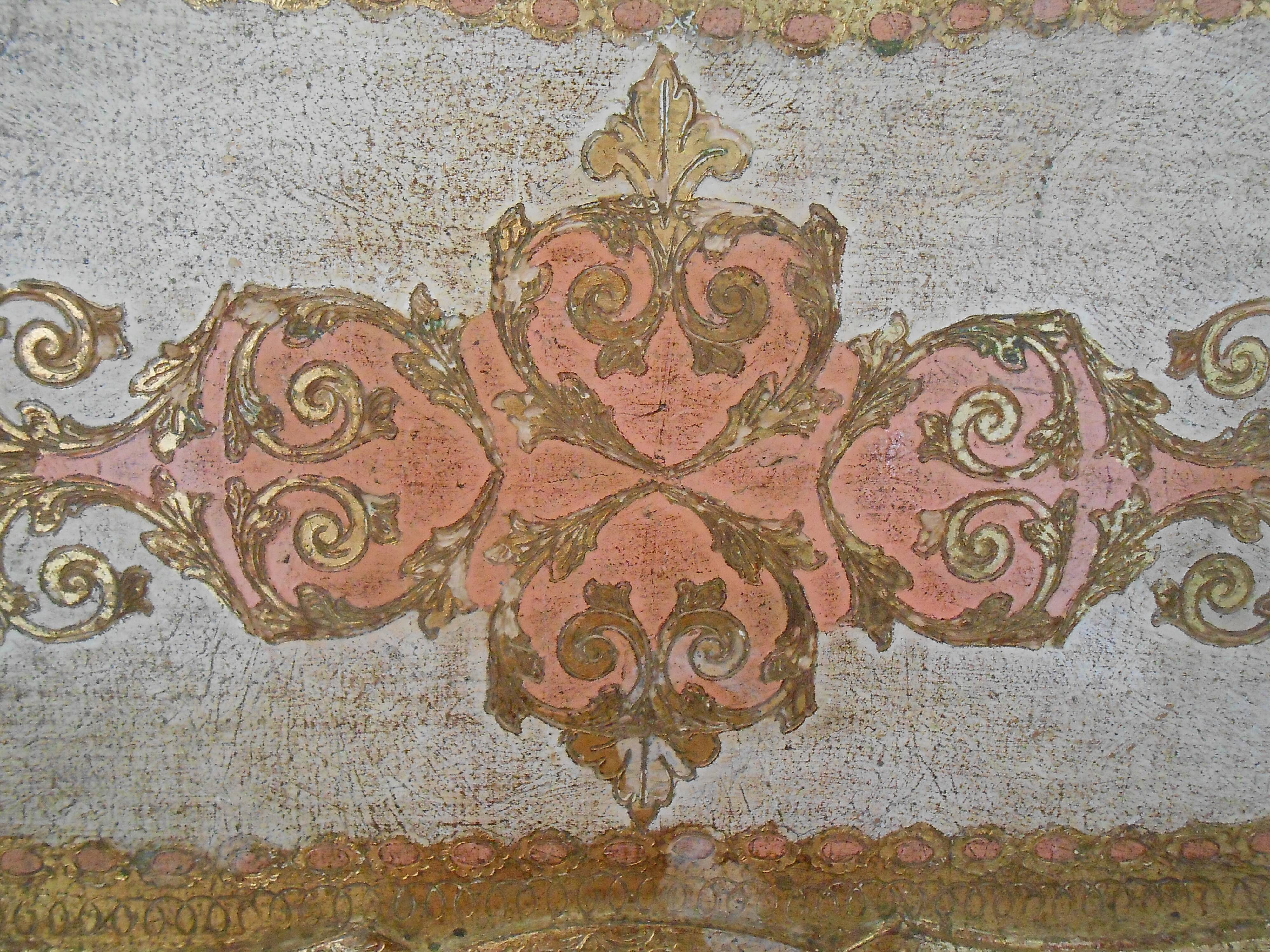 Florentine tray wooden