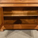 Small two-body library buffet in solid cherry wood – 1900