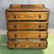Commode anglaise Art déco en chêne