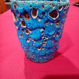 Blue Glacier Enamels Vase