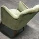 Chair years 50-60 Organic Green vintage