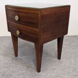 Pair of bedside tables, 50s-60s