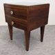 Pair of bedside tables, 50s-60s
