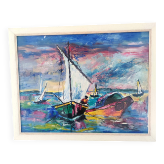 Contemporary seascape