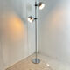 1970s floor lamp with 2 spots