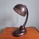 Brown Bakelite desk lamp, Eric Kirkman Cole, 1930s