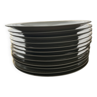 12 assiettes porcelaine limoges