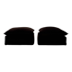 Pair of poufs by Pas d'Urbino for Zanotta