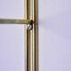 Shelves metal black and amounts Golden 60s