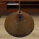Danish Brass Pendant Lamp 1960s Mid-Century Modern Conical Shade