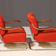 Pair of Bauhaus cantilever armchairs | Thonet, 1930s