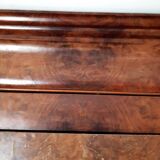 Armoire 234 cm loupe d'orme tete de chat