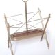 Folding magazine rack