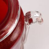 Vase vintage en verre de Murano Italie années 1970 original