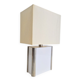 Art Deco Table Lamp in Metal and Acrylic by Milo Baughman, 1960s