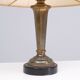 Classic table lamps antique gold color .1960s