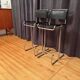 Pair of Linea Veam bar stools, Italy, 1980s