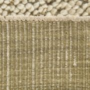 4x7 Army Green & Beige Modern Kilim Rug, 130x215Cm