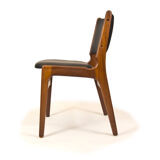 Ensemble de 4 chaises, Danemark, 60s