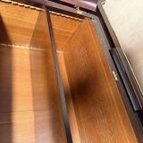 Art Deco Sideboard in Macassar Ebony and Brass, Paris, 1930s