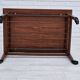 1970s, Danish coffee table, wheels, teak wood.