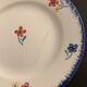 Lot de 6 assiettes plates Digoin Sarreguemines, modèle Mary Lou