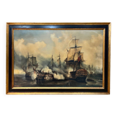 Reproduction bataille de Trafalgar - Auguste Étienne François Mayer