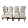 4 chaises de style  louis XIII  fin 18 eme