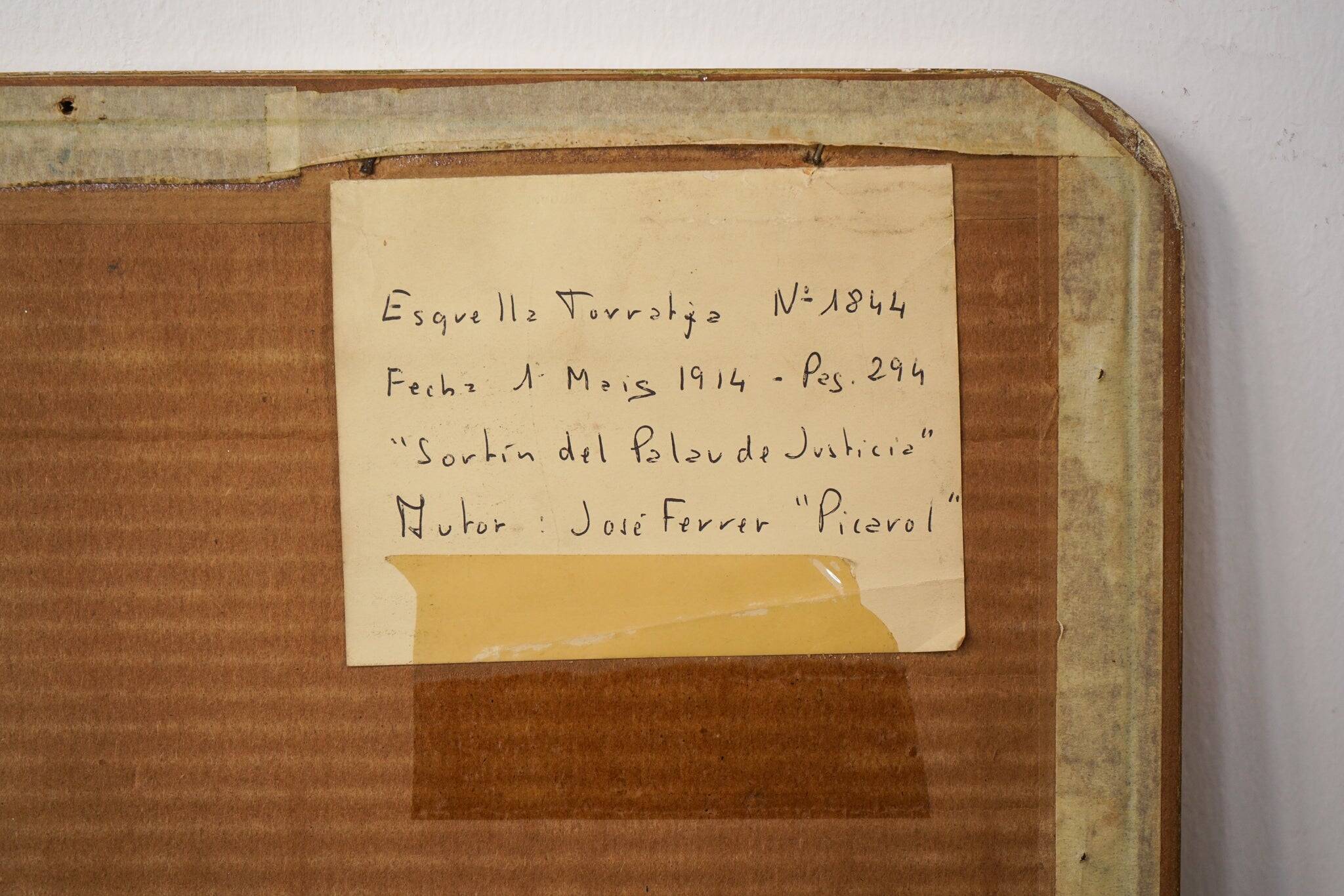 Joseph Costa Ferrer (Picarol) - Original Cartoon