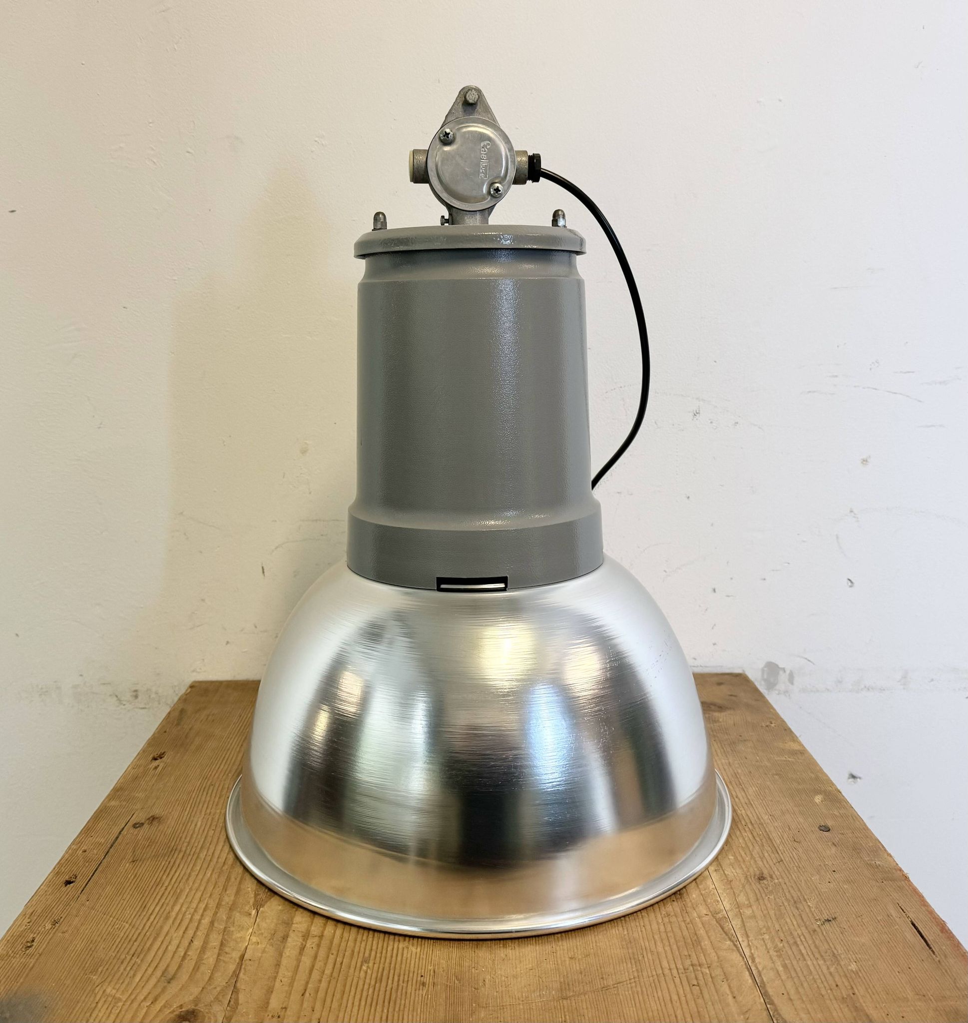 Industrial Italian Aluminium Pendant Lamp from Fael Luce, 1970s