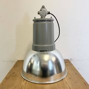 Industrial Italian Aluminium Pendant Lamp from Fael Luce, 1970s
