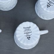 6 coffee cups and saucers Tharaud Limoges form valençay sillage model