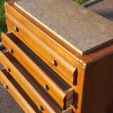 Vintage light wood dresser 1950